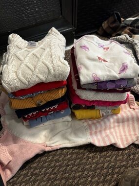 Carter's Girls Multi-Color Mixed Tops and Blouses Stack